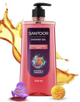 Santoor Brightening Shower Gel and other items [location specific]