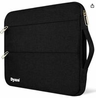 Dyazo Water Resistant 14.1 Inch Laptop Sleeves Case Cover With Handle & 2 Front Accessories Pocket Compatible For Mac book Pro, Lenovo, Hp, Mi, Dell & Other Notebooks Up to 14 Inches (Black)