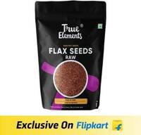 True Elements RawSeeds Flax Seeds  (450 g) (Location Specififc) [Add 2 Qty @ ₹95, 3 Qty @₹134]