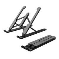 Zepto : Zebronics NS1000 Laptop Stand | 6 Adjustable Levels | Anti-Slip Silicone Pads | Foldable Design