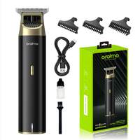 Oraimo Hair Trimmer for Men,Corded & Cordless Hair Clipper with Zero Gapped Baldheaded T-Blade Trimmer with Close Cutting,150 mins Runtime,Stainless Steel Blades,Professional Hair Trimmer and Shaver For Men with 3 Guid