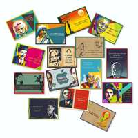 Vantagekart Motivational Inspirational Self Adhesive Posters (Paper , A5 Size, 21 x 14.8 x0.1 cm, Multicolour) -Set of 15 Poster @ 249