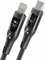 Ambrane Type-C to Lightning iPhone Cable, 22.5W Fast Charging, 480Mbps Data Sync & Car AirPlay