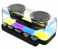 ZEBRONICS Music Bomb 20 15W Output, Portable Wireless Speaker, 36h Backup, TWS, Bluetooth 5.0, FM Radio, AUX, USB, mSD and Mechanical Switches