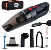 Woscher 1618, 120 W,6000 PA Stainless Steel HEPA Filter Car Vacuum Cleaner  (Black)