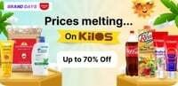 Flipkart Kilos/Grocery: Get Flat Rs. 200 off on Min Rs. 2499 order with HDFC Debit/Credit cards