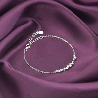 Silver Beautiful Glittering Bracelet @1399