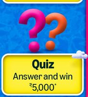 Amazon Funzone weekly quiz answer and win ₹5,000 