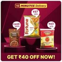 Flipkart Minutes - Flat Rs. 40 off on Rs. 249, Free sunscreen on order of Rs. 299