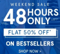 Pepe Jeans Bestseller Weekend Sale - Flat 50% Off on Clothing