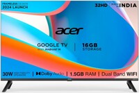 Acer 80 cm (32 inches) I Pro Series HD Ready Smart LED Google TV (2024 Model)