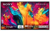SONY Bravia 2 125.7 cm (50 inch) Ultra HD (4K) LED Smart Google TV 2024 Edition  (K-50S20B)