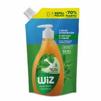Wiz Liquid Hand Wash Refill Pouch - 1L | Everyday Hygiene | 70% Less Plastic | pH Balanced for Soft & Gentle Hands | Germ Protection | Moisturizing Formula