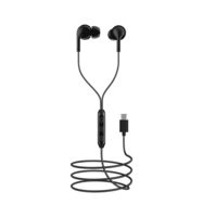 Boat Bassheads 100 c wired headphone with mic (Black)