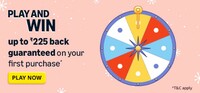 Amazon Spin & Win : Win Upto ₹225 on First purchase and more