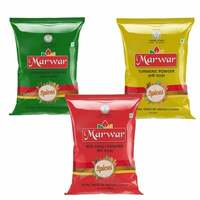 Marwar Spices - 1.5 Kg (Red Chilly Mirchi Powder+ Coriander (Dhania) + Turmeric (Haldi) Powder) Saver Pack