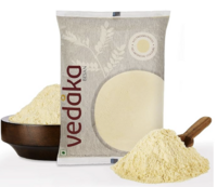 Fresh Amazon Brand Vedaka Besan 1kg and other items [location specific]