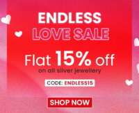 Giva Endless Love Sale - Upto 60% off + Flat 50% off on making charges, Flat 15% off on silver jewellery & More