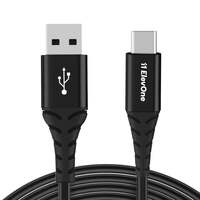 ElevOne Unbreakable 2A Fast Charging 1m Type C Cable 