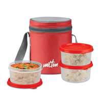 MILTON Foodie Tiffin Insulated Lunch Box - Set of 3 @ 207