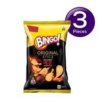 Zepto Bingo! Original Style Potato Chips - Korean Style 90 gms Combo 85 g X 3