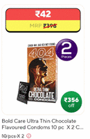 Upto 92% off on Bold Care Condoms,Sprays