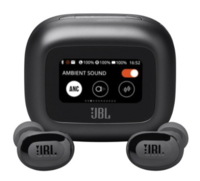 JBL Black Live Buds 3, True ANC TWS, Smart Case with Touch Display, 40H Playtime