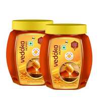 Amazon Brand Vedaka Honey, 2 Kg, Pack of 2, Each 1 Kg [location specific]