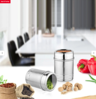 Vina Stainless Steel 300 ML(Set of 2) Storage Container