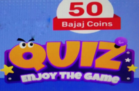 Bajaj Finserv| Play Quiz & Win 50 Bajaj Coins