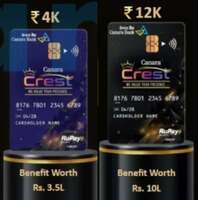 Canara Crest Plus & Canara Crest RuPay Credit Card launched | Super Premium Cards