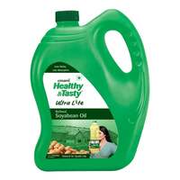 Emami Healthy and Tasty Refined Soyabean Oil Jar, 4.5kg/5L { Fresh, Specific}