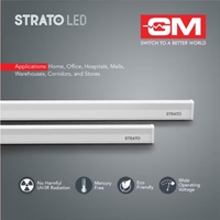 GM Strato 22 Watt LED Batten Tube Light {Location Specific}
