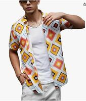 DHRUVI TRENDZ Shirt for Men | Mens Casual Shirt | Men Stylish Shirt | Men Printed Shirt | Men's Regular Fit | Men Formal Shirt | Half Sleeve Shirt