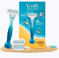 Gillette Venus Smooth Combo Pack - Razor Plus 2 Refills