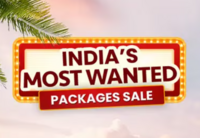 Makemytrip - India's Most Wanted Packages Sale | Flat 30% off on holiday packages + Upto 11000 off on gift cards and more