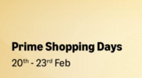 Amazon - Prime Shopping Days - Upto 10% Instant Discount on Bank offers + Extra Rs 3000 Off on SBI Credit Card (Prime Users)