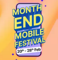 Flipkart Month End Mobile Festival Sale Upto 40% Off + Up to Rs.2000 Off on ICICI , HDFC, SBI, Axis Bank Cards  (20-28 Feb)
