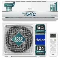 Haier 1 Ton 3 Star Twin Inverter Split AC (Copper, 7 in 1 Convertible, Frost Self Clean, HD Filter, Cools at 54°C)