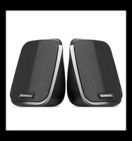 Zebronics Wired Outdoor Speakers, 5W (Black)