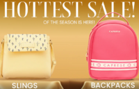 Caprese Bags Hottest Sale- Flat 70% Off + Extra 5% Off on Prepaid Orders 
