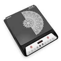 Lifelong 1800 Watt Induction Stove With Surge Protection, Electric Induction, 7 Preset Indian Menu Options, Auto Shut Off&Temperature Control with Voltage Protection, 1 Year Manufacturer's Warranty
