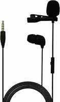 JBL Commercial CSLM30 Auxiliary Omnidirectional Lavalier Microphone with Earphone