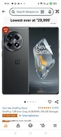 OnePlus 12R (Iron Gray, 8 GB RAM, 256 GB Storage)
