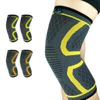 SOLARA Knee Caps for Women & Men | Knee Support for Gym, Running and Cycling | Knee Pad for Pain Relief | Knee Compression Sleeves | Superior Breathable Fabric