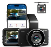  CrossBeats RoadEye 2.0 Dash Camera for Car Front and Rear