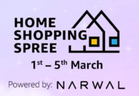 Home Shopping Spree March - Min. 40% Off + Up to Rs.1000 Cashback