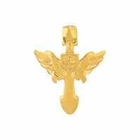 Voylla Pendant for Men (Gold)