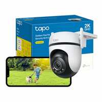 Tapo TP-Link C520WS 2K QHD 4MP Outdoor Pan/Tilt Security Smart Wi-Fi Camera,IP66 Weatherproof