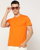Men Regular Fit Crew-Neck T-Shirt - L